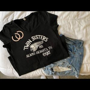 Twin Sisters Graphic Tee